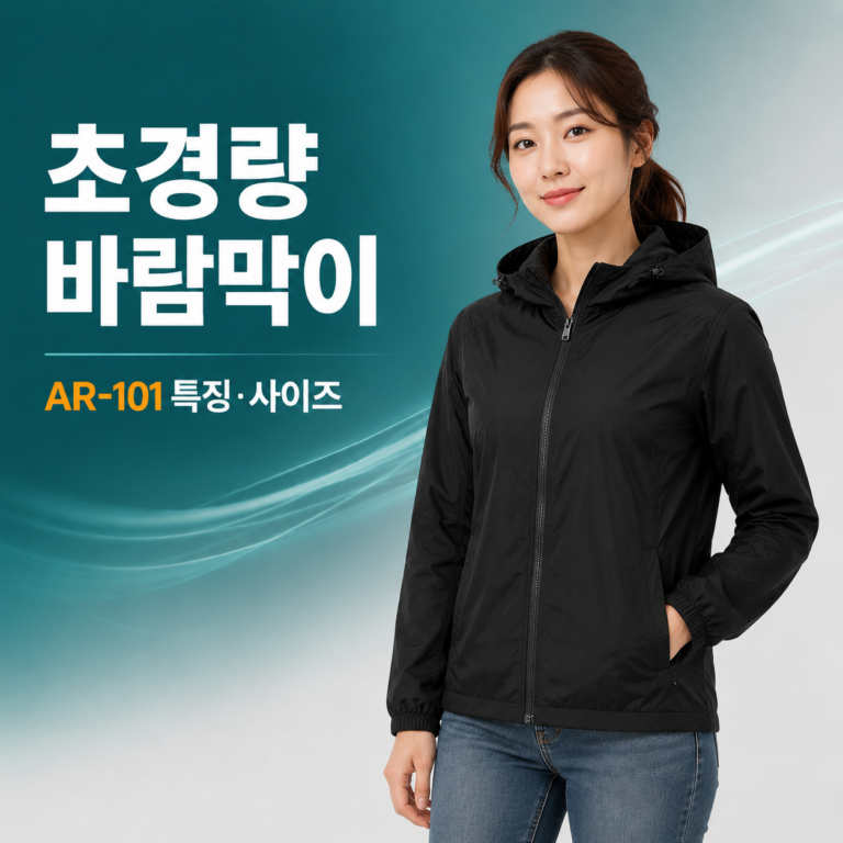 아르메데스 AR-101 초경량 바람막이, 남녀공용 간절기 아우터